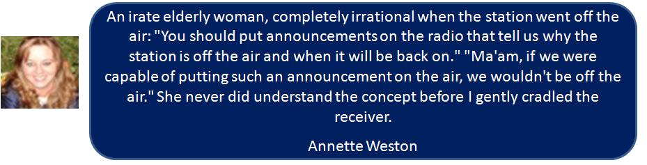 Annette Weston quote