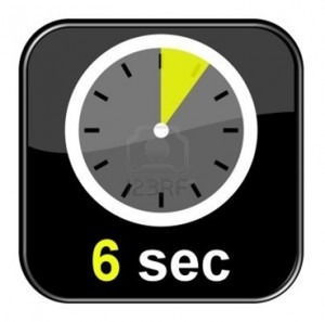 6 Seconds Clock