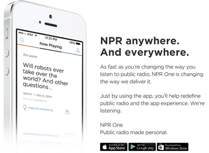 NPR One app