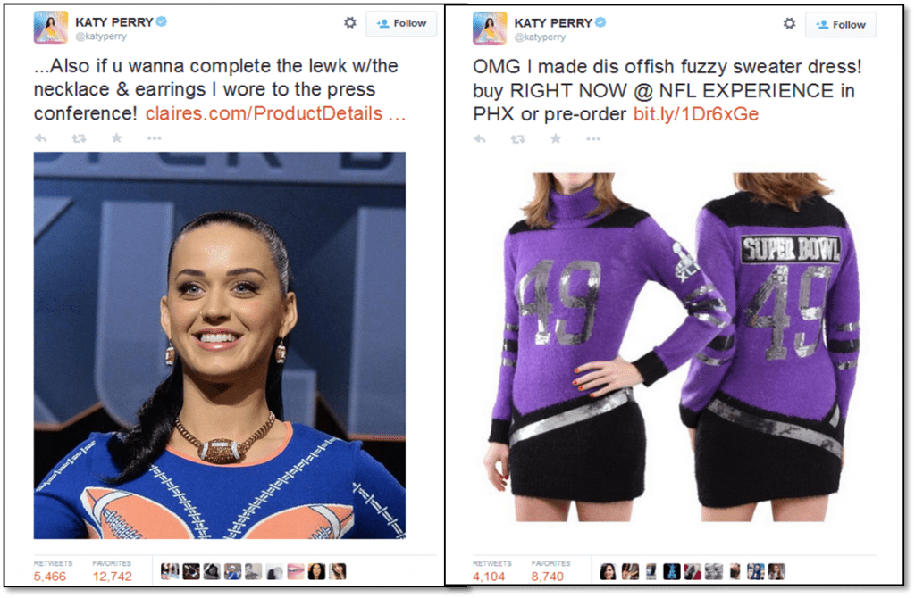 katy perry merch smaller