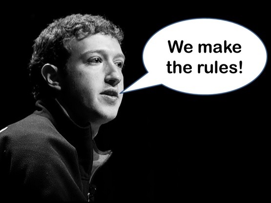 Mark Zuckerberg We Make The Rules