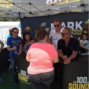 KSWD's Mark in The Morning at the Orange County Fair