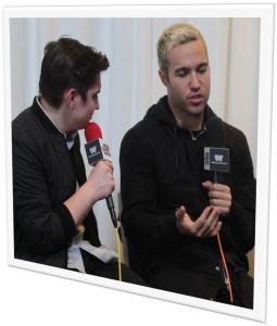 Zach With Fall Out Boy'S Pete Wentz