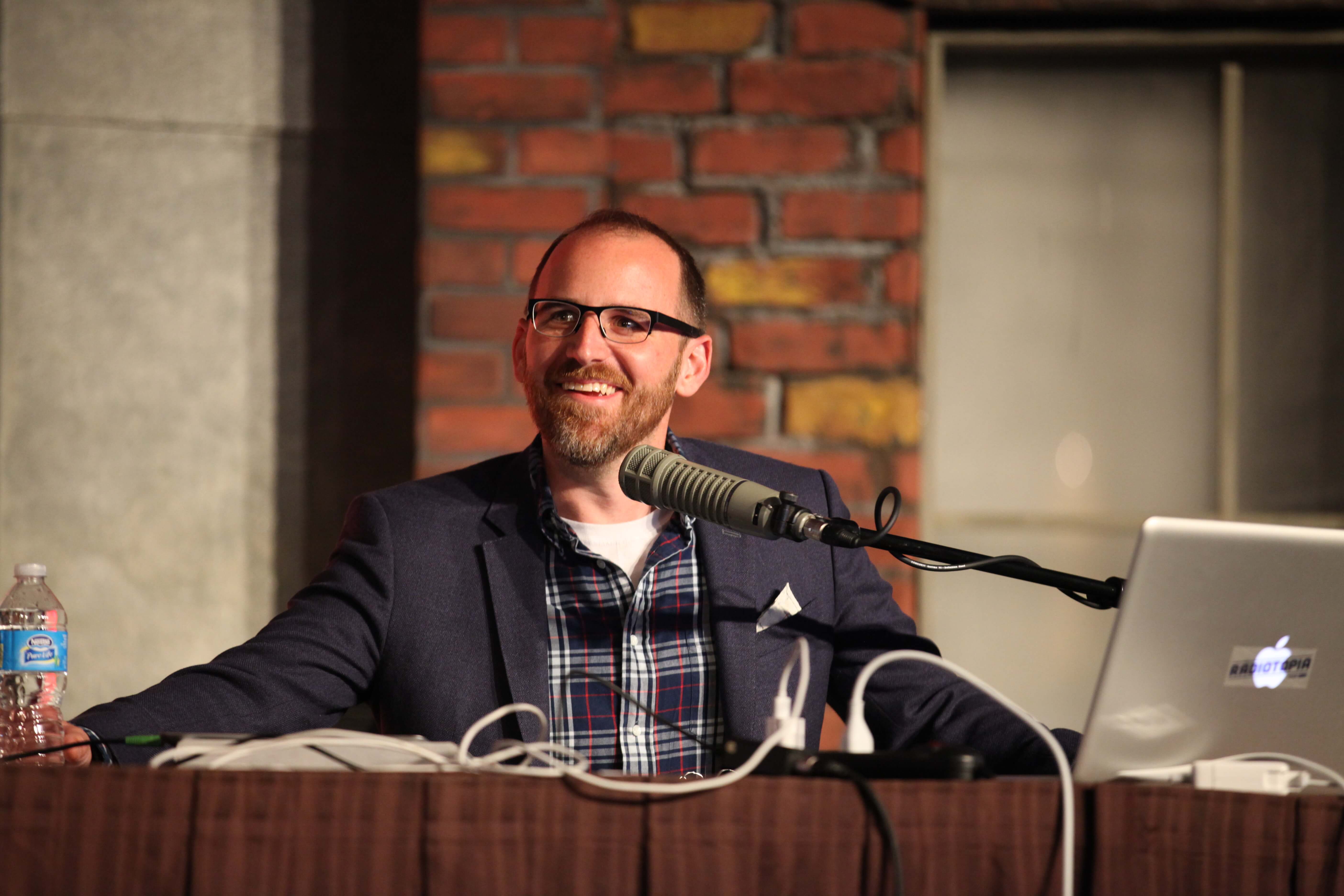 Podcaster Roman Mars, "99% Invisible," at Podcast Movement 2015
