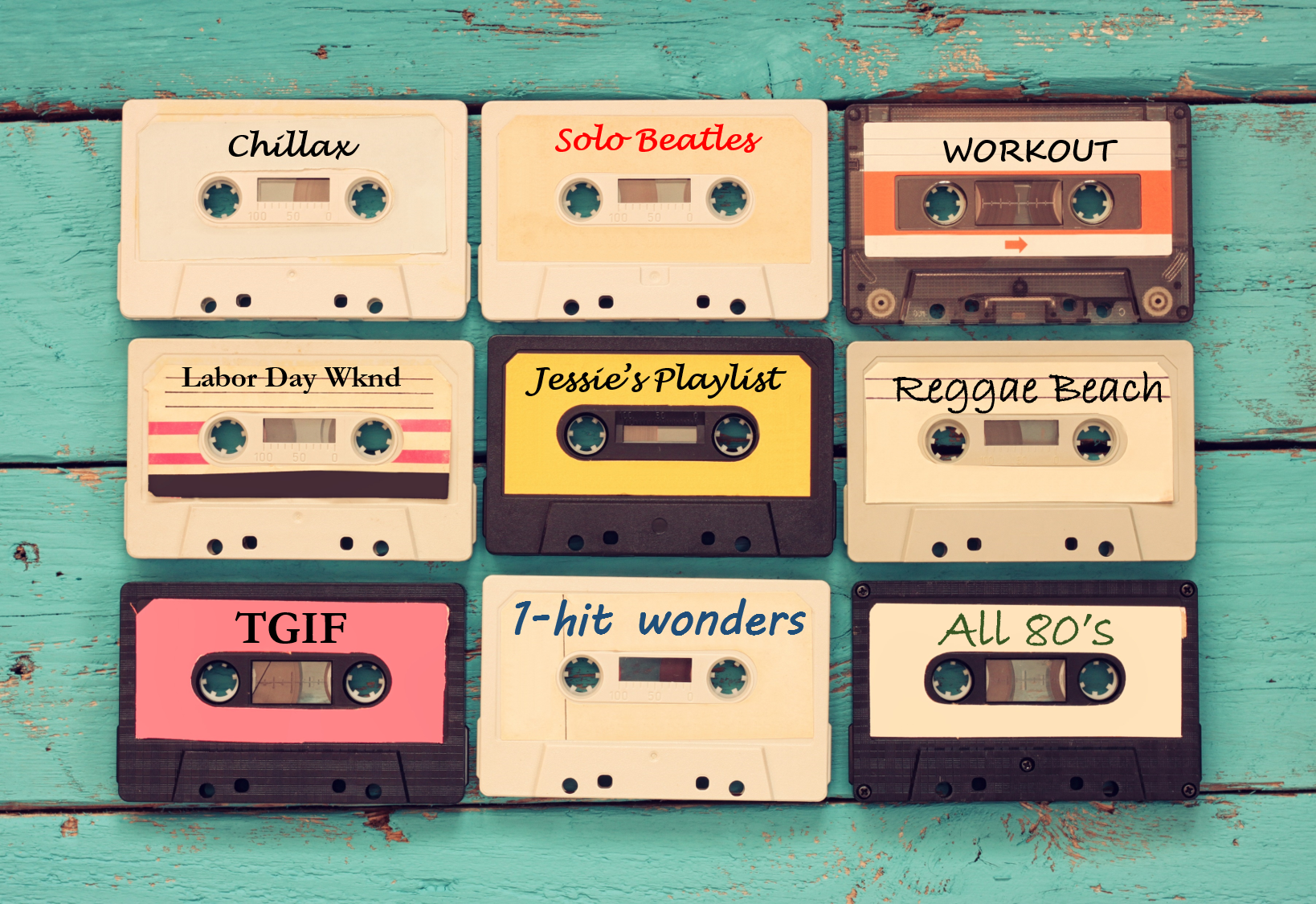 cassette playlists