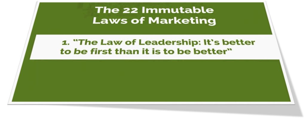 law of leadership