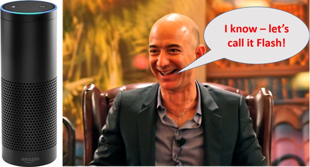 Jeff Bezos and Amazon Echo