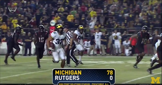 Michigan vs. Rutgers