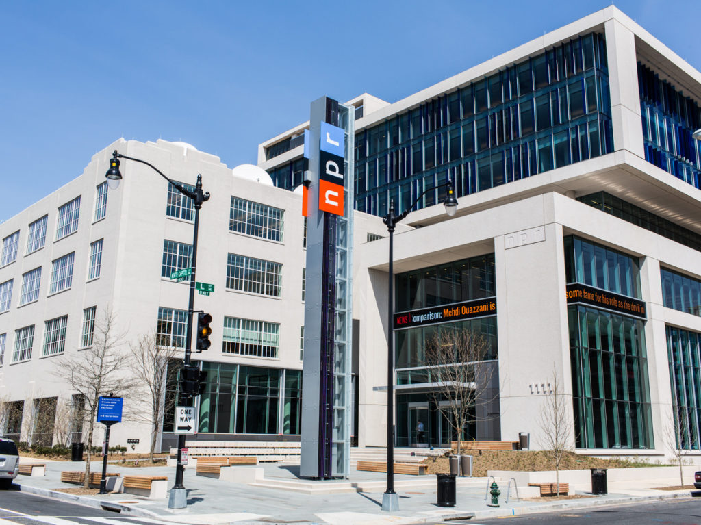 NPR Headquarters in Washington, DC.
