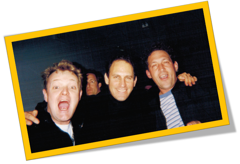 Mark Hamilton, Richard, & Steve Masters in the '90s