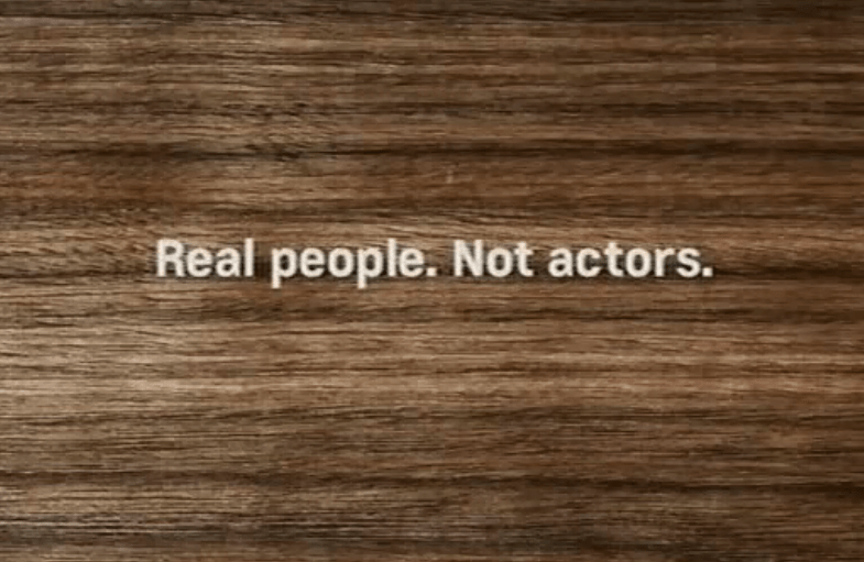 real people not actors - Jacobs Media Strategies