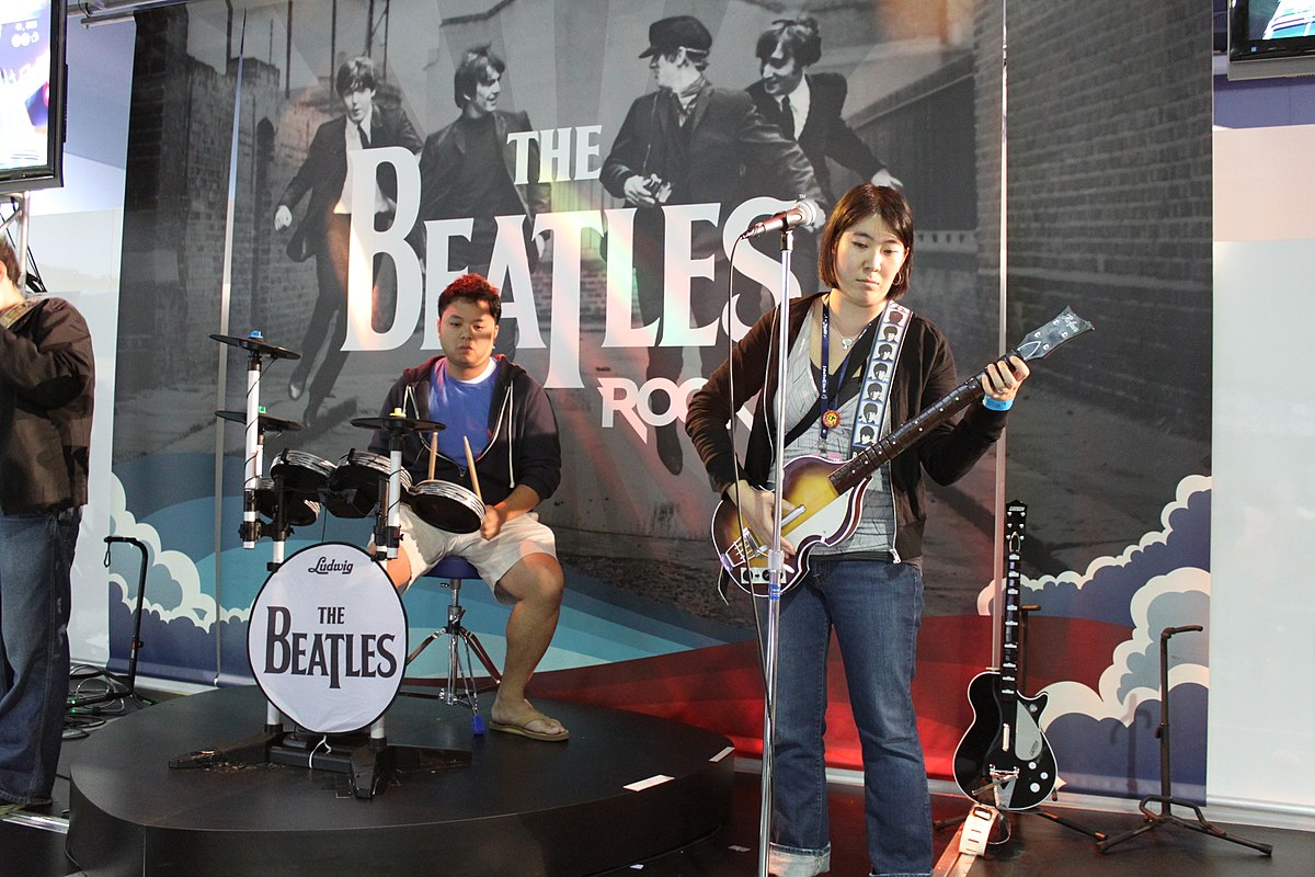 Rock Band Beatles Guitar