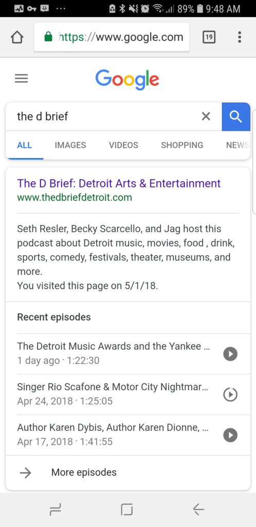 Android - The D Brief Search Results