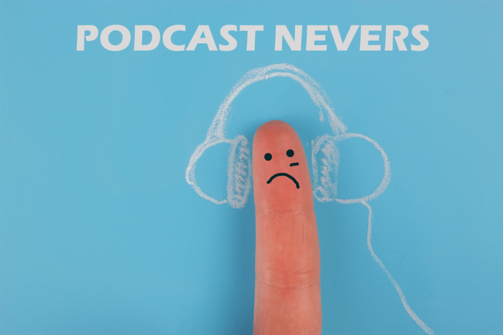 Podcast Nevers finger