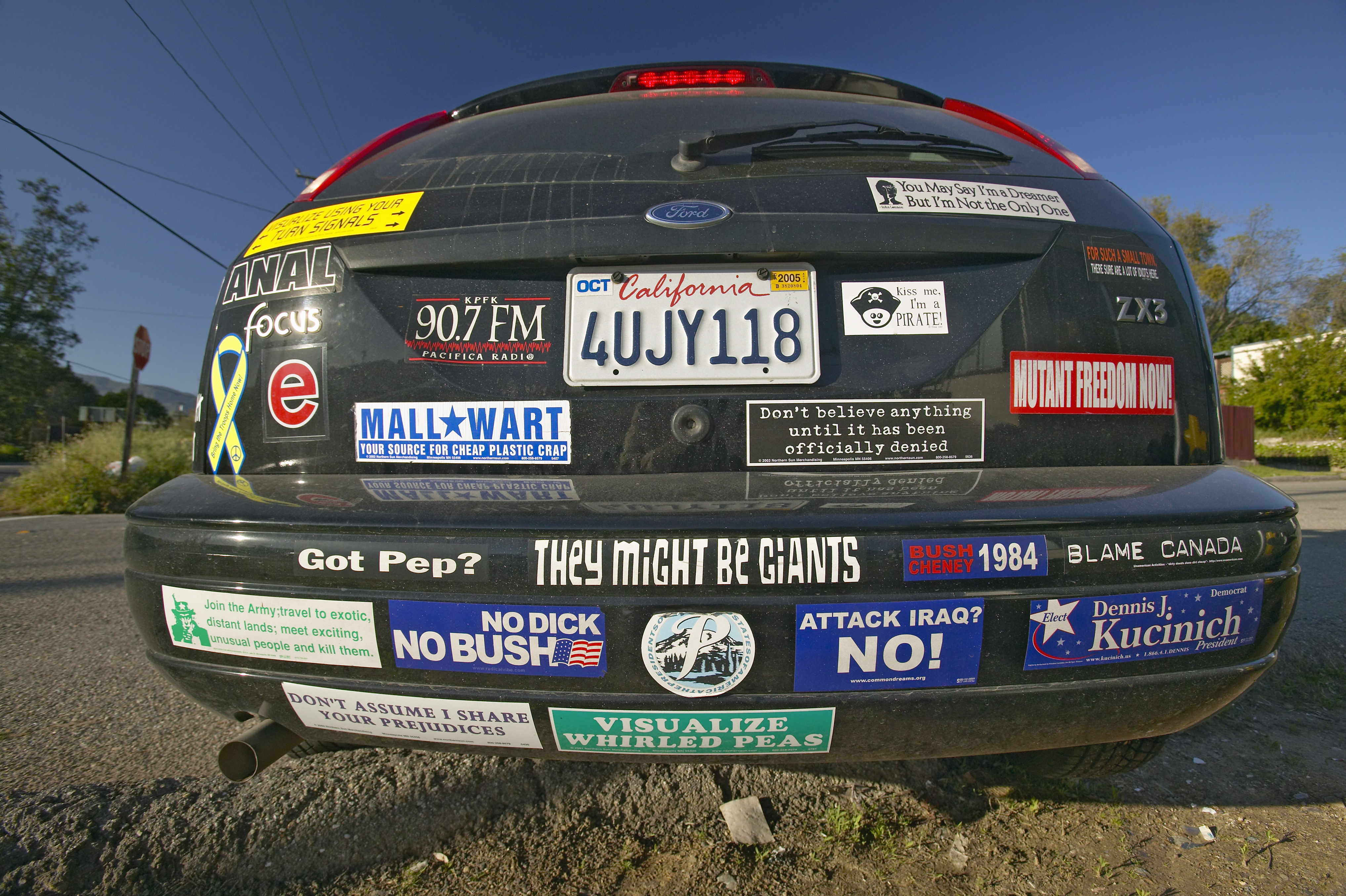 KUOW - What's with Seattle bumper stickers these days?