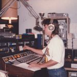 Cross in 1985 at KDWZ Des Moines