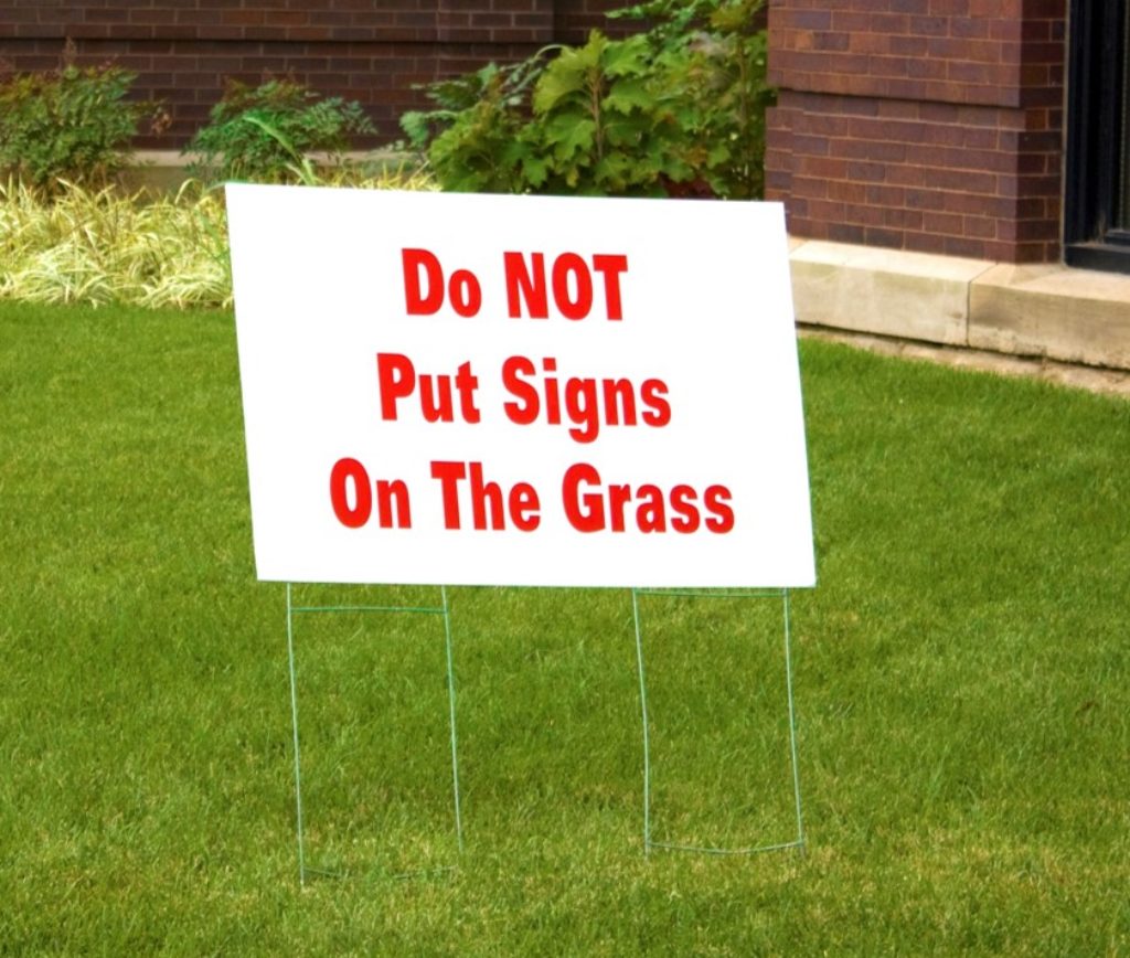 no lawn signs cropped - Jacobs Media