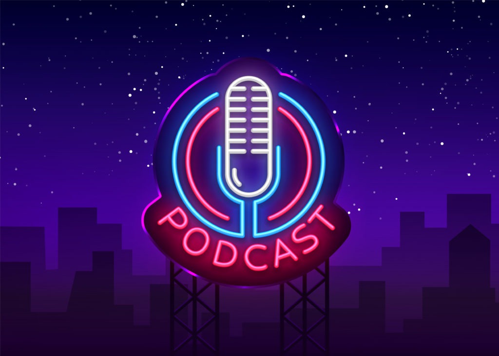 Podcast Neon Shutterstock New