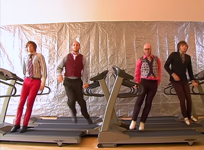 Ok Go viral video on treadmills