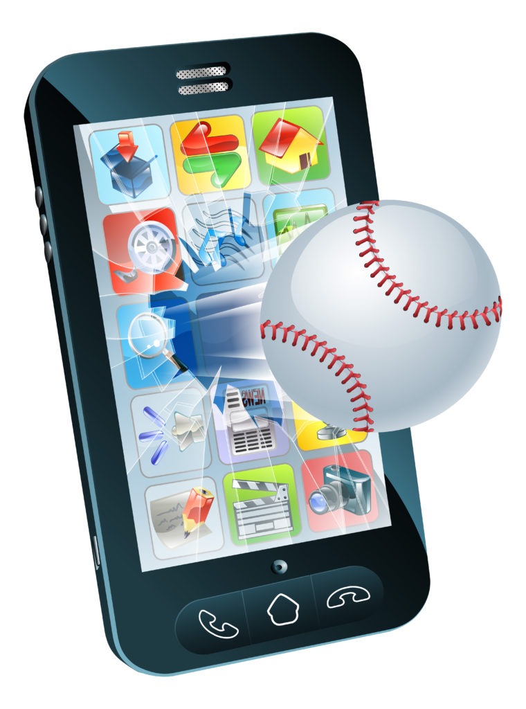 Baseball Smartphone Shutterstock