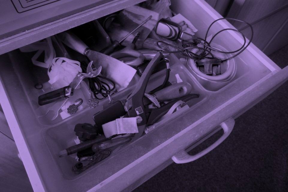 Junk Drawer Purple