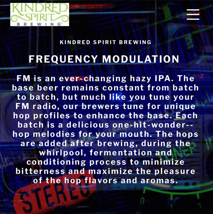 frequency modulation descriptor