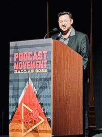 Seth at Podcast Movement 2023
