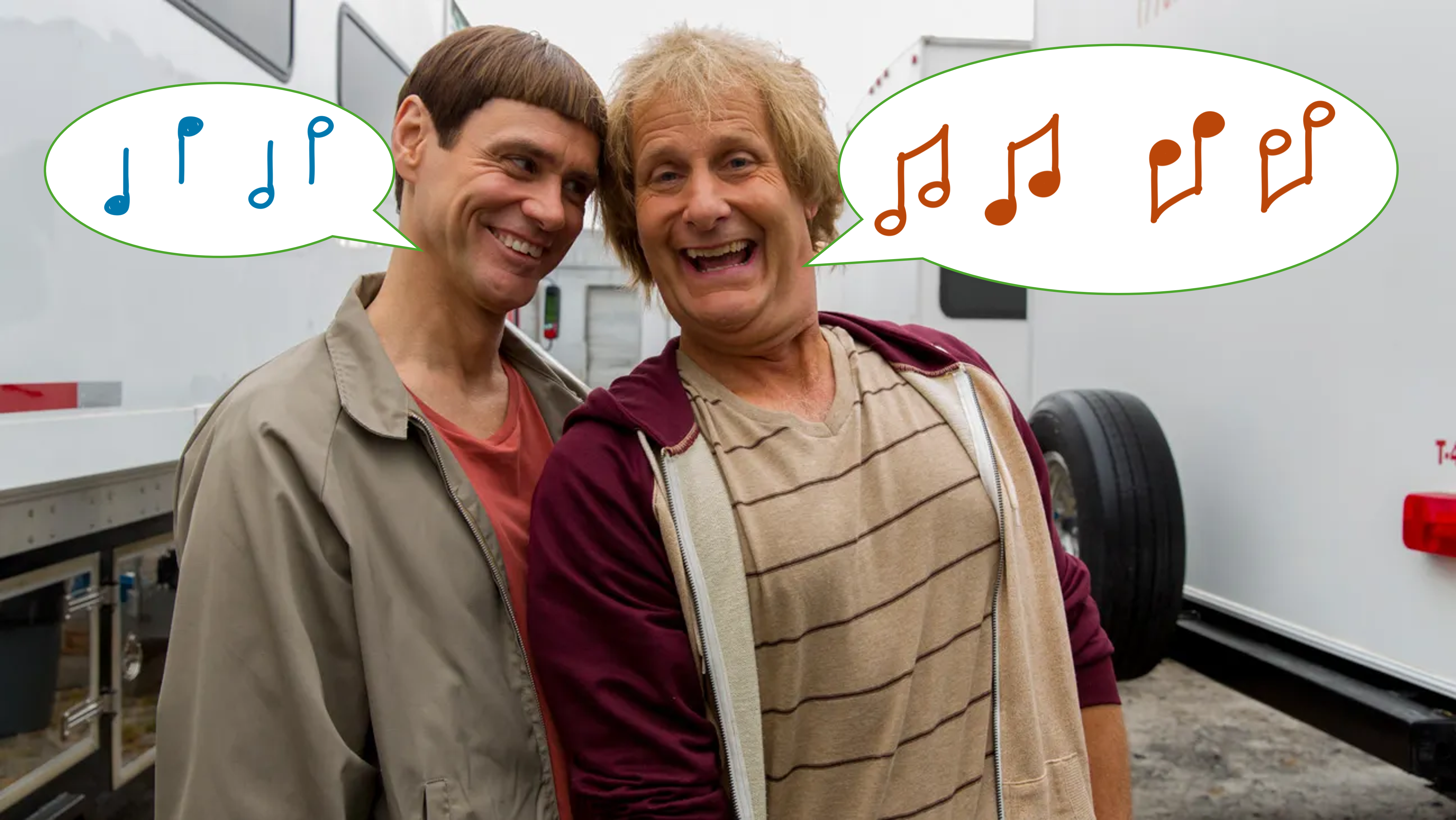 Dumb Dumber Universal Via Hollywood Reporter W Musical Notes