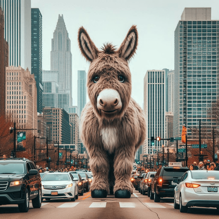 donkey in chicago ai