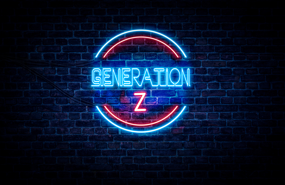 Gen Z Neon Sstk