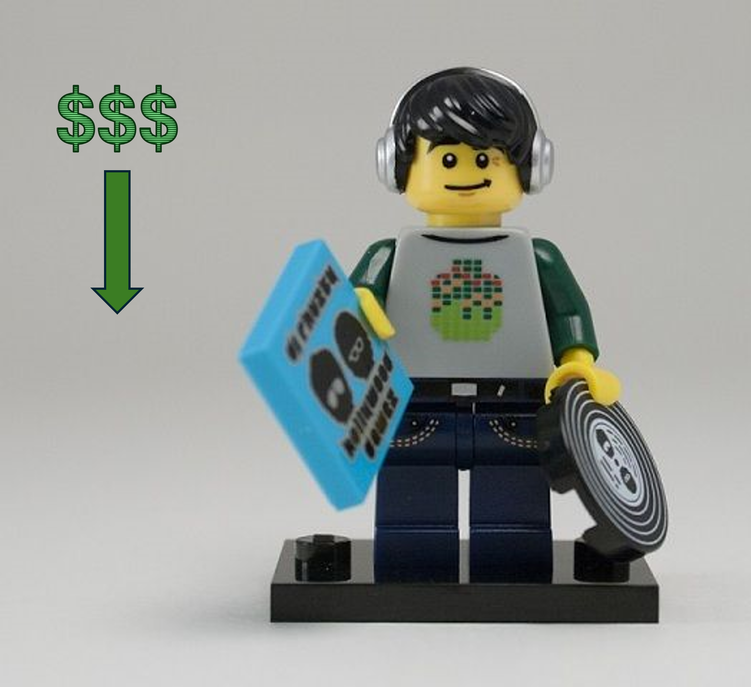 Lego Dj Less Money