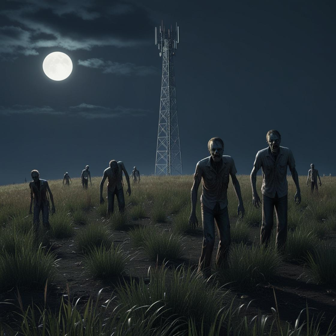 zombies radio tower ai