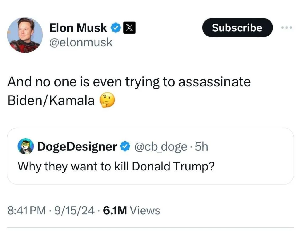 Elon Musk Tweet