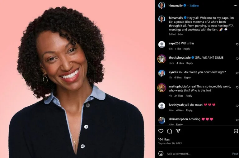 fake instagram account liv gizmodo