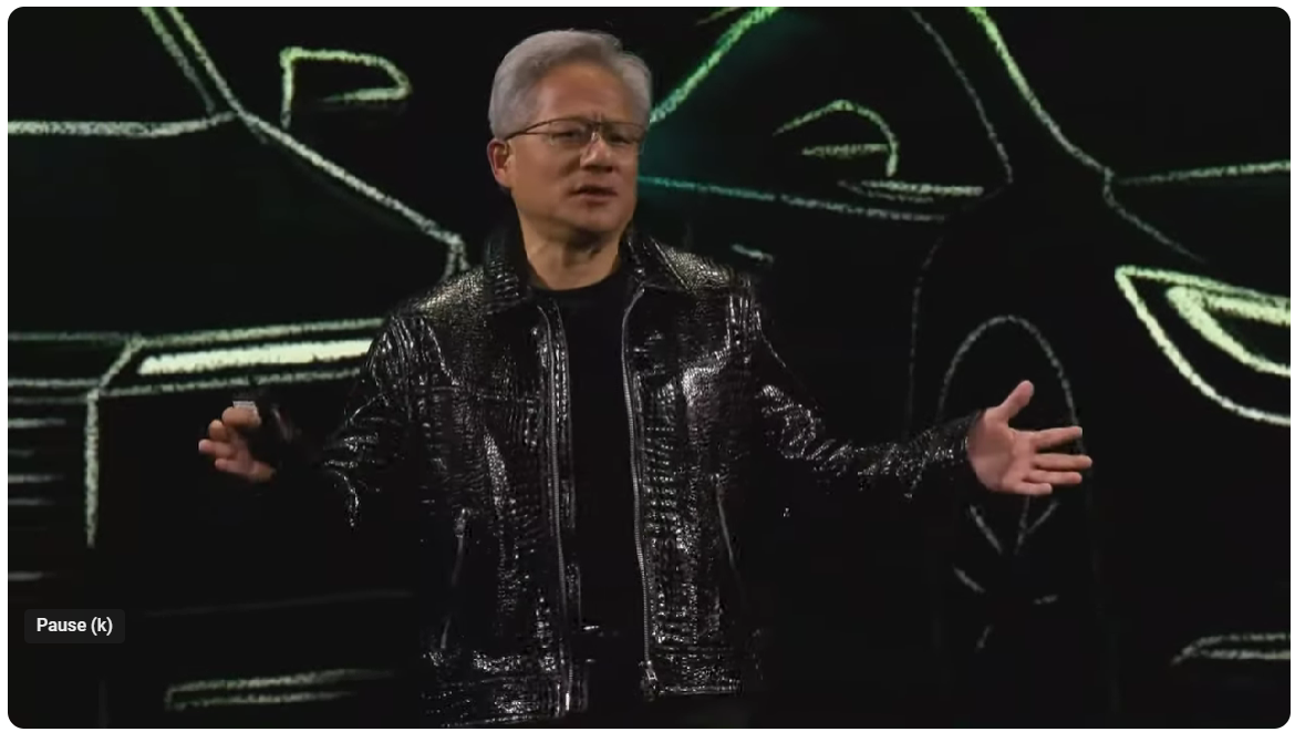 jensen huang nvidia ces 2025