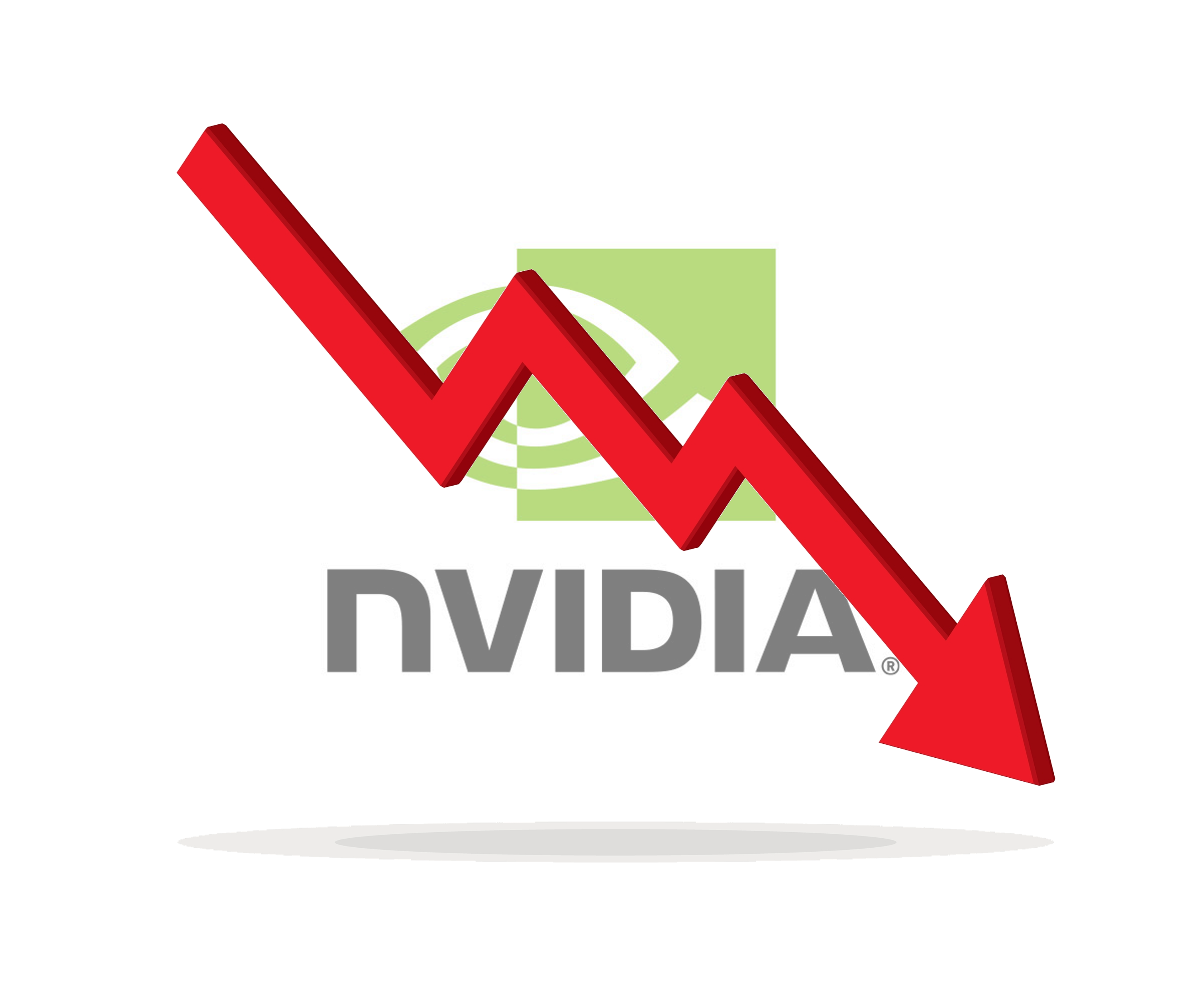 nvidia stock down