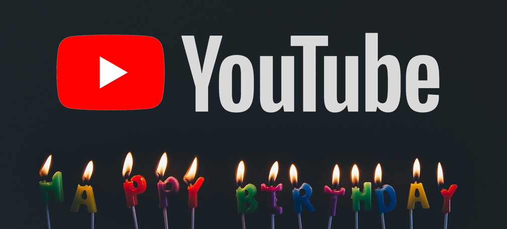 happy birthday youtube